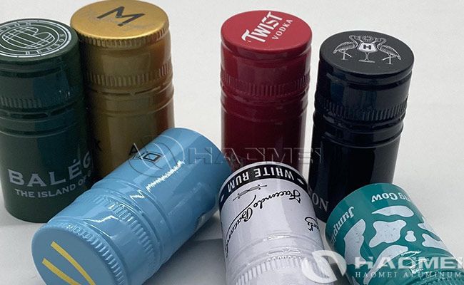 aluminum ROPP whisky bottle caps