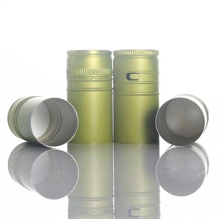 Aluminium Pilfer Proof Cap With Saranex Liner