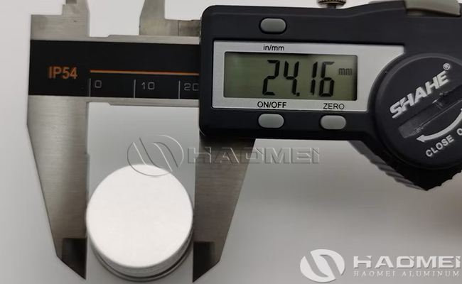 24mm Aluminium Screw Bottle Caps