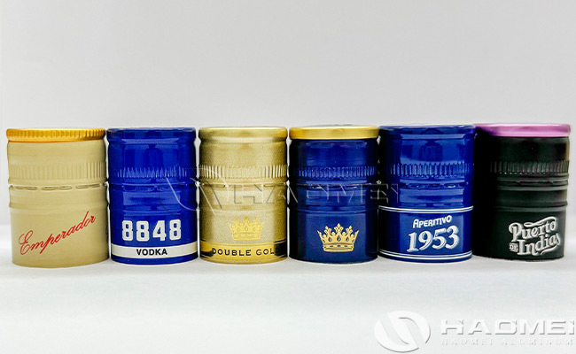 Aluminum Tamper Evident Caps