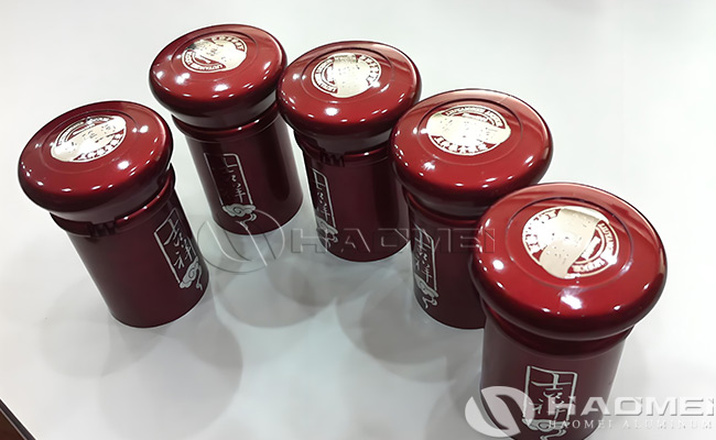 Aluminum Plastic Tamper Evident Caps