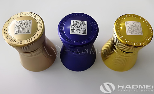 Aluminum Plastic Tamper Evident Caps