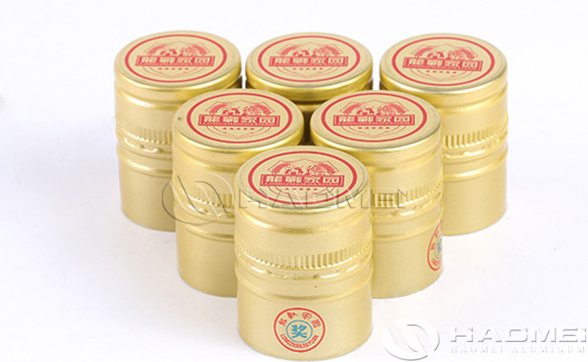 Sparkle Coating Roll Stamping Tamper Evident Caps